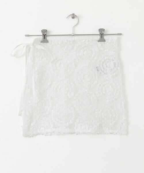 SENSE OF PLACE by URBAN RESEARCH / センスオブプレイス バイ アーバンリサーチ スカート | チュールレースラップスカート | 詳細7
