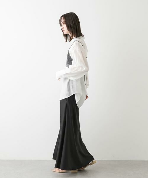 SENSE OF PLACE by URBAN RESEARCH / センスオブプレイス バイ アーバンリサーチ ベスト | ビーズストラップラメビスチェ | 詳細6