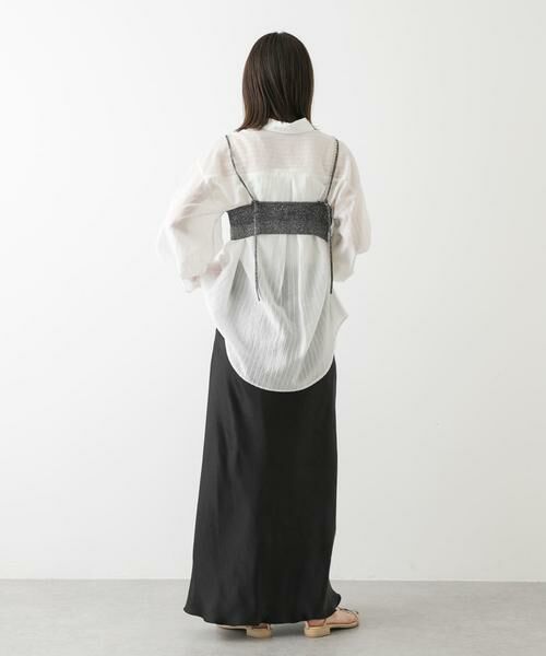 SENSE OF PLACE by URBAN RESEARCH / センスオブプレイス バイ アーバンリサーチ ベスト | ビーズストラップラメビスチェ | 詳細7