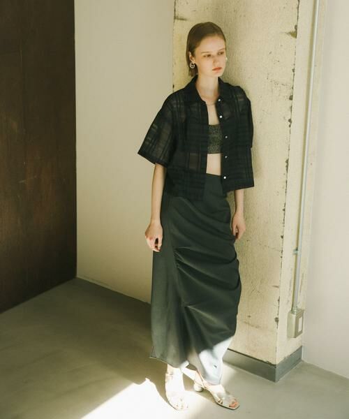 SENSE OF PLACE by URBAN RESEARCH / センスオブプレイス バイ アーバンリサーチ ベスト | ビーズストラップラメビスチェ | 詳細9