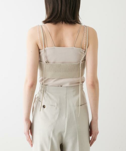 SENSE OF PLACE by URBAN RESEARCH / センスオブプレイス バイ アーバンリサーチ ベスト | ビーズストラップラメビスチェ | 詳細28