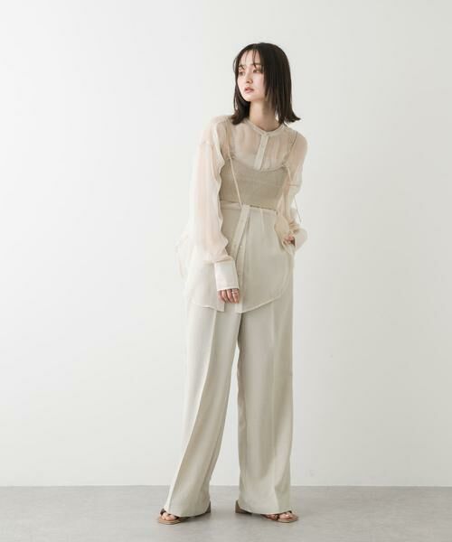 SENSE OF PLACE by URBAN RESEARCH / センスオブプレイス バイ アーバンリサーチ ベスト | ビーズストラップラメビスチェ | 詳細24