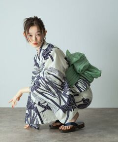 SENSE OF PLACE by URBAN RESEARCH / センスオブプレイス バイ アーバンリサーチ 着物・浴衣・小物類 | 浴衣2点セットA(変織紅梅)