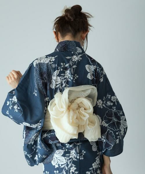 SENSE OF PLACE by URBAN RESEARCH / センスオブプレイス バイ アーバンリサーチ 着物・浴衣・小物類 | 浴衣2点セットA(変織紅梅) | 詳細6