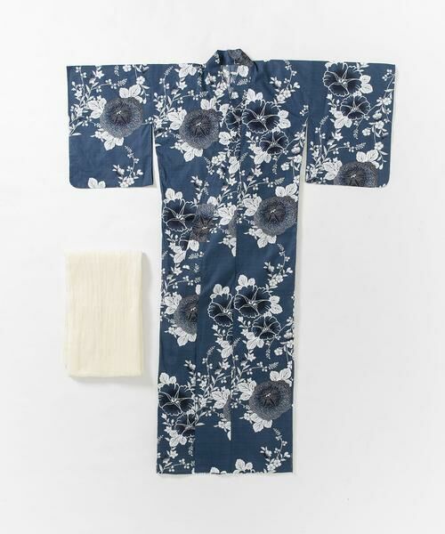 SENSE OF PLACE by URBAN RESEARCH / センスオブプレイス バイ アーバンリサーチ 着物・浴衣・小物類 | 浴衣2点セットA(変織紅梅) | 詳細8