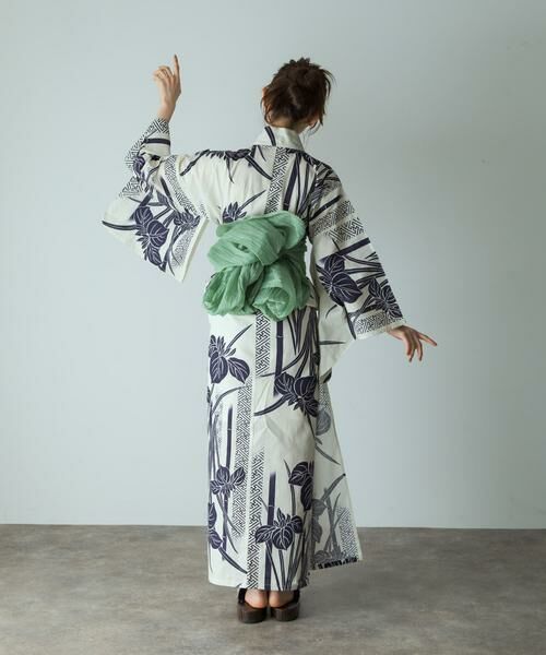 SENSE OF PLACE by URBAN RESEARCH / センスオブプレイス バイ アーバンリサーチ 着物・浴衣・小物類 | 浴衣2点セットA(変織紅梅) | 詳細17