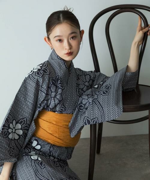 SENSE OF PLACE by URBAN RESEARCH / センスオブプレイス バイ アーバンリサーチ 着物・浴衣・小物類 | 浴衣2点セットA(変織紅梅) | 詳細25