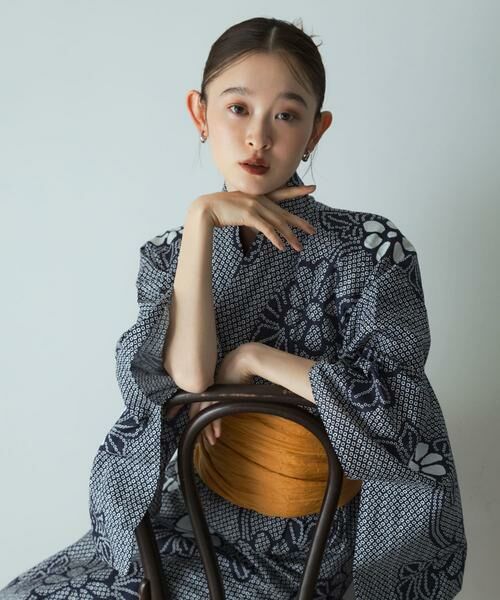 SENSE OF PLACE by URBAN RESEARCH / センスオブプレイス バイ アーバンリサーチ 着物・浴衣・小物類 | 浴衣2点セットA(変織紅梅) | 詳細26