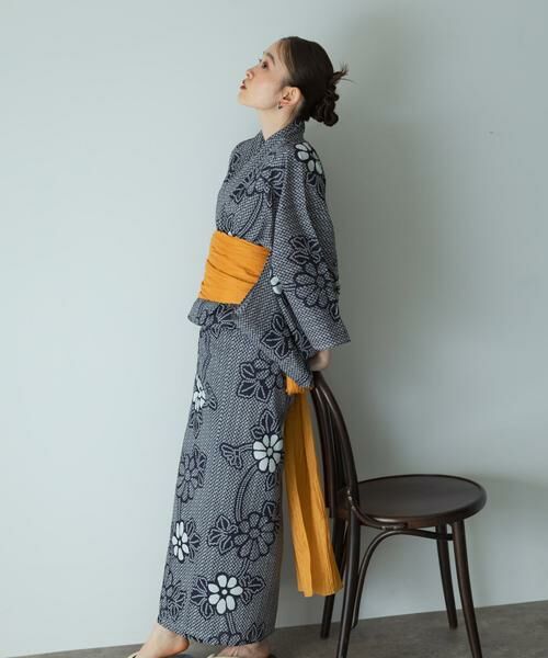 SENSE OF PLACE by URBAN RESEARCH / センスオブプレイス バイ アーバンリサーチ 着物・浴衣・小物類 | 浴衣2点セットA(変織紅梅) | 詳細28