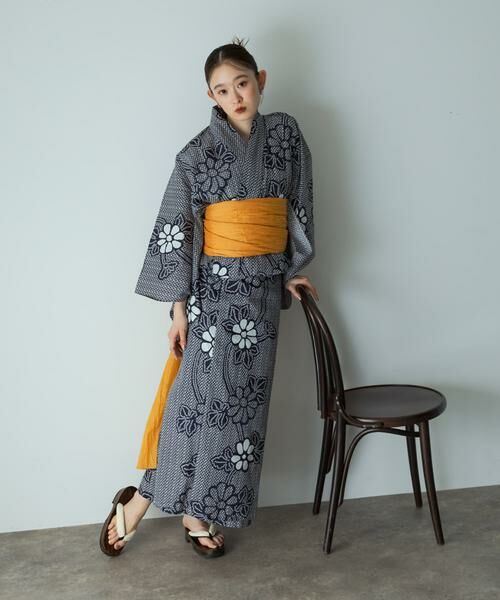 SENSE OF PLACE by URBAN RESEARCH / センスオブプレイス バイ アーバンリサーチ 着物・浴衣・小物類 | 浴衣2点セットA(変織紅梅) | 詳細29
