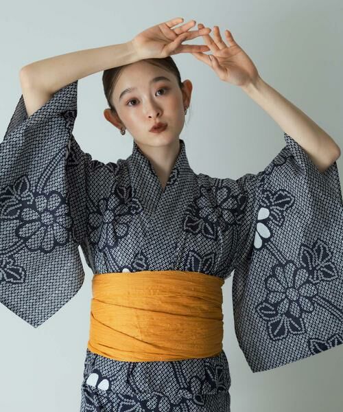 SENSE OF PLACE by URBAN RESEARCH / センスオブプレイス バイ アーバンリサーチ 着物・浴衣・小物類 | 浴衣2点セットA(変織紅梅) | 詳細30