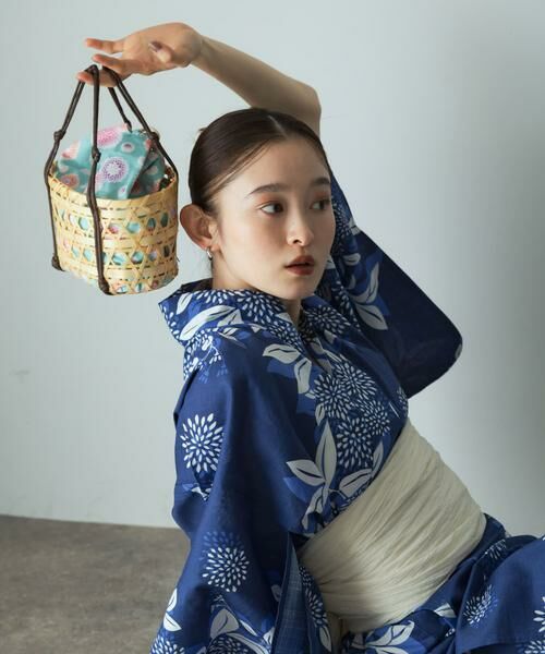 SENSE OF PLACE by URBAN RESEARCH / センスオブプレイス バイ アーバンリサーチ かごバック | カゴキンチャクバッグA | 詳細1