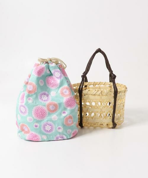 SENSE OF PLACE by URBAN RESEARCH / センスオブプレイス バイ アーバンリサーチ かごバック | カゴキンチャクバッグA | 詳細11