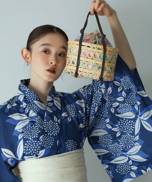 SENSE OF PLACE by URBAN RESEARCH / センスオブプレイス バイ アーバンリサーチ かごバック | カゴキンチャクバッグA | 詳細3