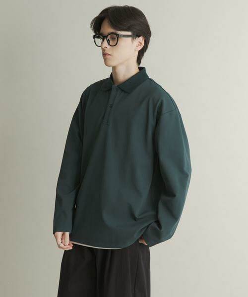 SENSE OF PLACE by URBAN RESEARCH / センスオブプレイス バイ アーバンリサーチ ポロシャツ | カノコルーズロングスリーブポロシャツ | 詳細2