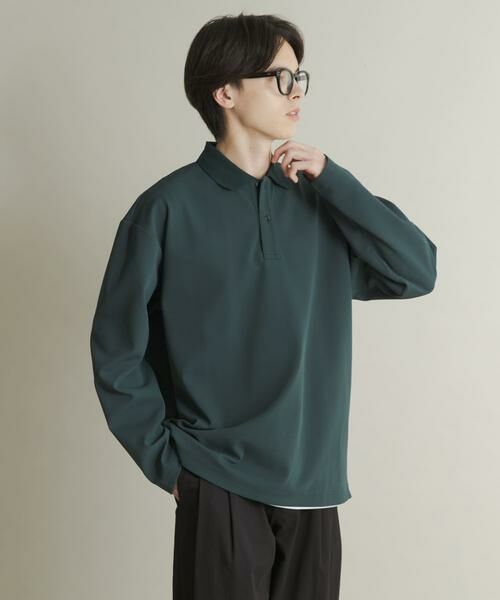 SENSE OF PLACE by URBAN RESEARCH / センスオブプレイス バイ アーバンリサーチ ポロシャツ | カノコルーズロングスリーブポロシャツ | 詳細3