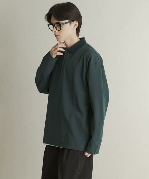 SENSE OF PLACE by URBAN RESEARCH / センスオブプレイス バイ アーバンリサーチ ポロシャツ | カノコルーズロングスリーブポロシャツ | 詳細4