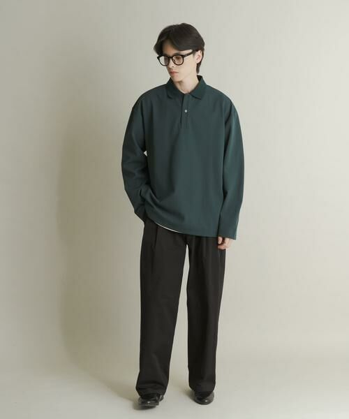 SENSE OF PLACE by URBAN RESEARCH / センスオブプレイス バイ アーバンリサーチ ポロシャツ | カノコルーズロングスリーブポロシャツ | 詳細5