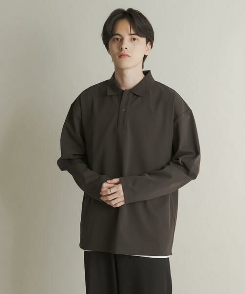 SENSE OF PLACE by URBAN RESEARCH / センスオブプレイス バイ アーバンリサーチ ポロシャツ | カノコルーズロングスリーブポロシャツ | 詳細9