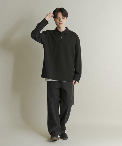 SENSE OF PLACE by URBAN RESEARCH / センスオブプレイス バイ アーバンリサーチ ポロシャツ | カノコルーズロングスリーブポロシャツ | 詳細26