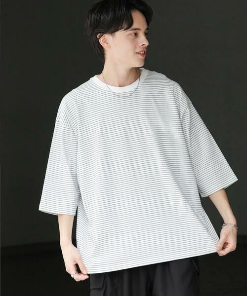 SENSE OF PLACE by URBAN RESEARCH / センスオブプレイス バイ アーバンリサーチ Tシャツ | 『ユニセックス』エクストラルーズアソートTシャツ(ホワイト系その他)