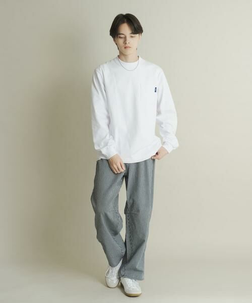 SENSE OF PLACE by URBAN RESEARCH / センスオブプレイス バイ アーバンリサーチ Tシャツ | コットンクルーネックロングスリーブTシャツ | 詳細8