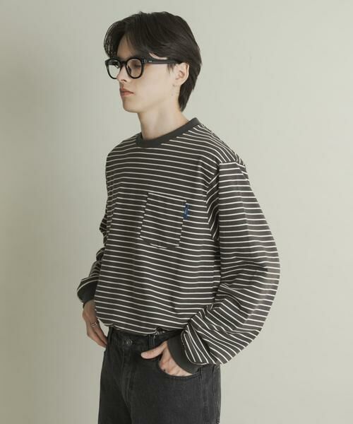 SENSE OF PLACE by URBAN RESEARCH / センスオブプレイス バイ アーバンリサーチ Tシャツ | コットンクルーネックロングスリーブTシャツ | 詳細12