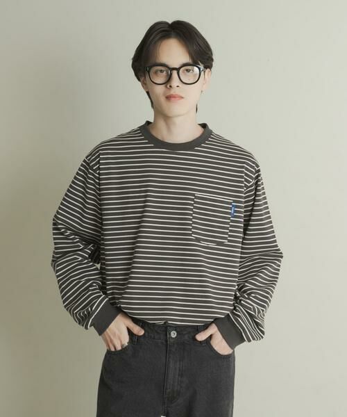 SENSE OF PLACE by URBAN RESEARCH / センスオブプレイス バイ アーバンリサーチ Tシャツ | コットンクルーネックロングスリーブTシャツ | 詳細13