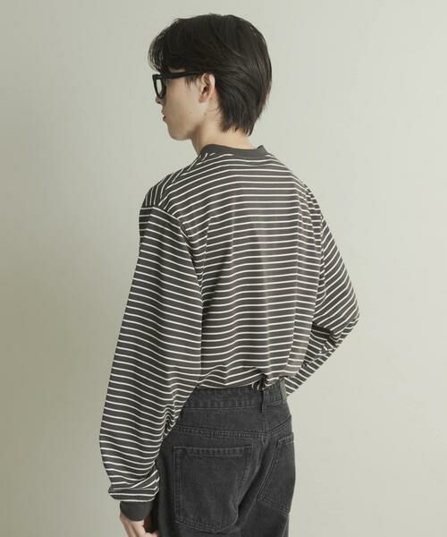 SENSE OF PLACE by URBAN RESEARCH / センスオブプレイス バイ アーバンリサーチ Tシャツ | コットンクルーネックロングスリーブTシャツ | 詳細16