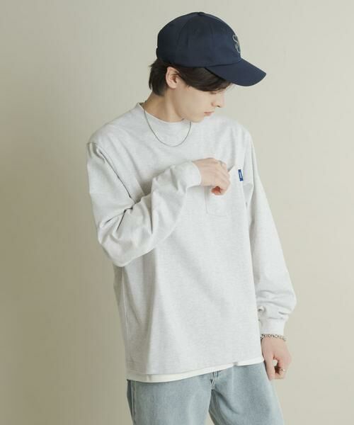 SENSE OF PLACE by URBAN RESEARCH / センスオブプレイス バイ アーバンリサーチ Tシャツ | コットンクルーネックロングスリーブTシャツ | 詳細25