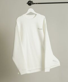 SENSE OF PLACE by URBAN RESEARCH / センスオブプレイス バイ アーバンリサーチ Tシャツ | 『一部WEB限定カラー』シシュウダンボールポンチロングTシャツ