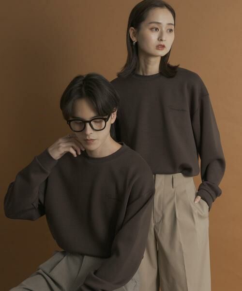 SENSE OF PLACE by URBAN RESEARCH / センスオブプレイス バイ アーバンリサーチ Tシャツ | 『一部WEB限定カラー』シシュウダンボールポンチロングTシャツ | 詳細2