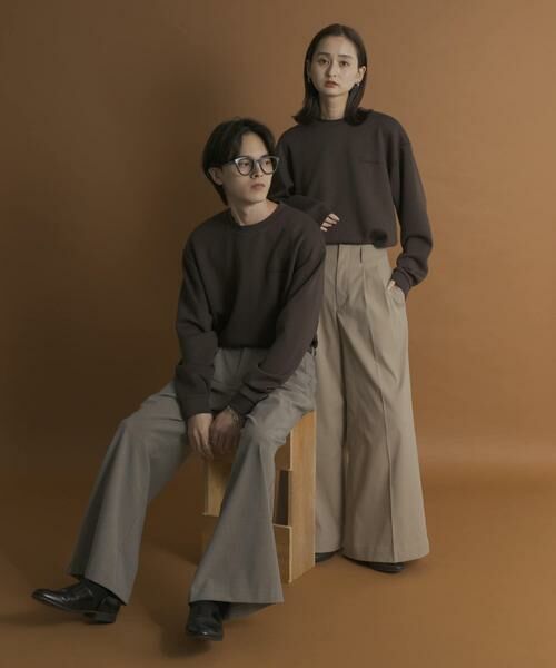 SENSE OF PLACE by URBAN RESEARCH / センスオブプレイス バイ アーバンリサーチ Tシャツ | 『一部WEB限定カラー』シシュウダンボールポンチロングTシャツ | 詳細5