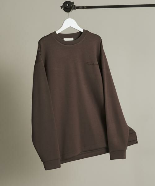 SENSE OF PLACE by URBAN RESEARCH / センスオブプレイス バイ アーバンリサーチ Tシャツ | 『一部WEB限定カラー』シシュウダンボールポンチロングTシャツ | 詳細6