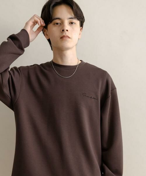 SENSE OF PLACE by URBAN RESEARCH / センスオブプレイス バイ アーバンリサーチ Tシャツ | 『一部WEB限定カラー』シシュウダンボールポンチロングTシャツ | 詳細7