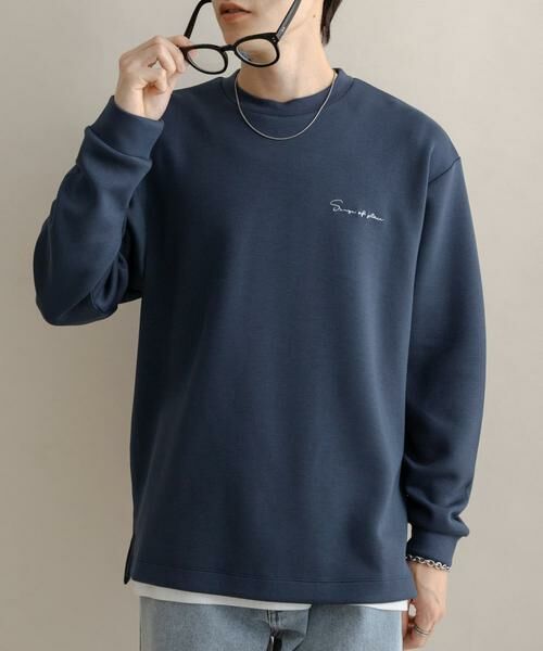 SENSE OF PLACE by URBAN RESEARCH / センスオブプレイス バイ アーバンリサーチ Tシャツ | 『一部WEB限定カラー』シシュウダンボールポンチロングTシャツ | 詳細17