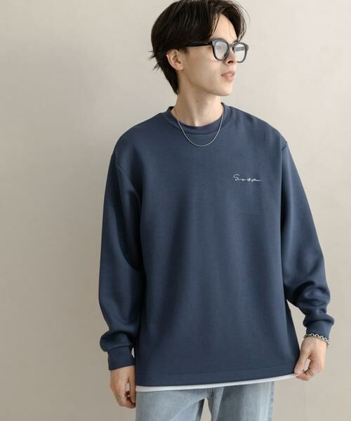 SENSE OF PLACE by URBAN RESEARCH / センスオブプレイス バイ アーバンリサーチ Tシャツ | 『一部WEB限定カラー』シシュウダンボールポンチロングTシャツ | 詳細19