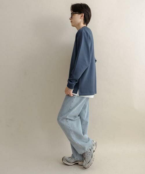 SENSE OF PLACE by URBAN RESEARCH / センスオブプレイス バイ アーバンリサーチ Tシャツ | 『一部WEB限定カラー』シシュウダンボールポンチロングTシャツ | 詳細23