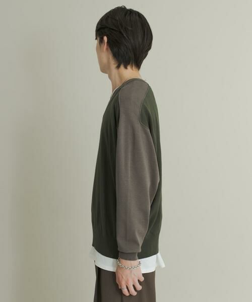 SENSE OF PLACE by URBAN RESEARCH / センスオブプレイス バイ アーバンリサーチ ニット・セーター | ハイショクVネックニット | 詳細11