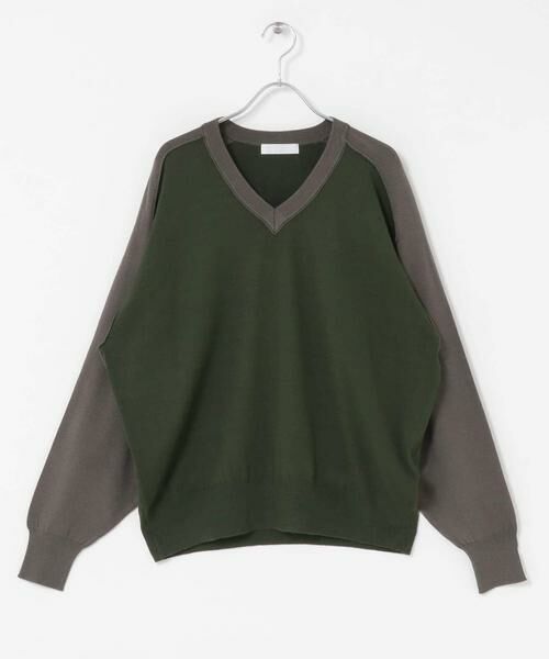 SENSE OF PLACE by URBAN RESEARCH / センスオブプレイス バイ アーバンリサーチ ニット・セーター | ハイショクVネックニット | 詳細13