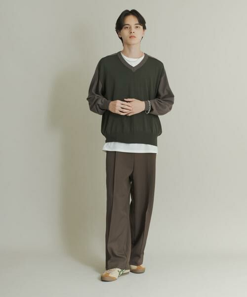 SENSE OF PLACE by URBAN RESEARCH / センスオブプレイス バイ アーバンリサーチ ニット・セーター | ハイショクVネックニット | 詳細9