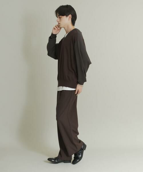 SENSE OF PLACE by URBAN RESEARCH / センスオブプレイス バイ アーバンリサーチ ニット・セーター | ハイショクVネックニット | 詳細21