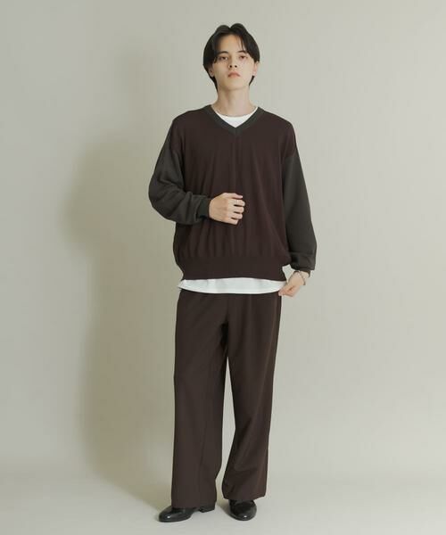 SENSE OF PLACE by URBAN RESEARCH / センスオブプレイス バイ アーバンリサーチ ニット・セーター | ハイショクVネックニット | 詳細22
