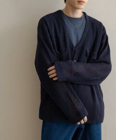 SENSE OF PLACE by URBAN RESEARCH / センスオブプレイス バイ アーバンリサーチ カーディガン・ボレロ | WポケットVネックニットカーディガン