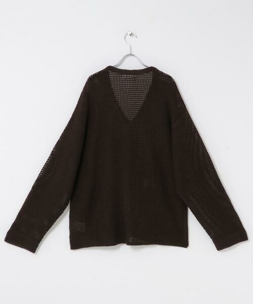 SENSE OF PLACE by URBAN RESEARCH / センスオブプレイス バイ アーバンリサーチ カーディガン・ボレロ | WポケットVネックニットカーディガン | 詳細18