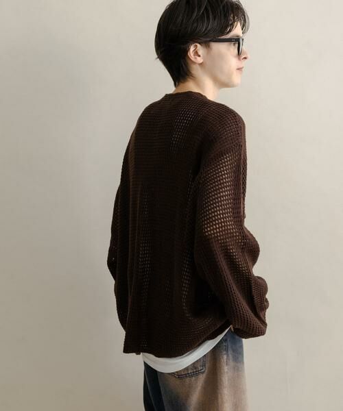 SENSE OF PLACE by URBAN RESEARCH / センスオブプレイス バイ アーバンリサーチ カーディガン・ボレロ | WポケットVネックニットカーディガン | 詳細5