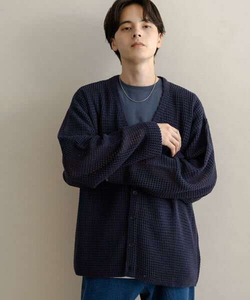 SENSE OF PLACE by URBAN RESEARCH / センスオブプレイス バイ アーバンリサーチ カーディガン・ボレロ | WポケットVネックニットカーディガン | 詳細23