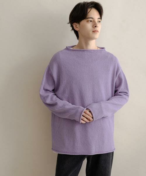 SENSE OF PLACE by URBAN RESEARCH / センスオブプレイス バイ アーバンリサーチ ニット・セーター | コットンタッチロールネックニット | 詳細4