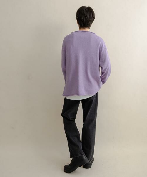 SENSE OF PLACE by URBAN RESEARCH / センスオブプレイス バイ アーバンリサーチ ニット・セーター | コットンタッチロールネックニット | 詳細8