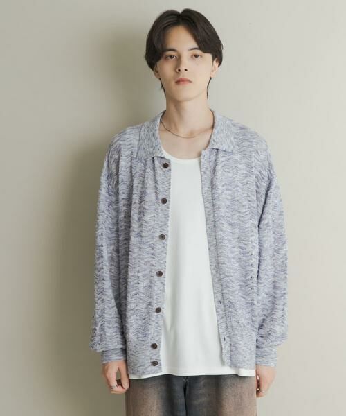 SENSE OF PLACE by URBAN RESEARCH / センスオブプレイス バイ アーバンリサーチ カーディガン・ボレロ | ミックスニットカーディガン | 詳細14
